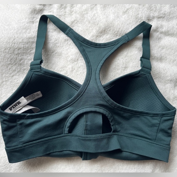 Victoria's Secret Green Racerback Sports Bra - Picture 3 of 3